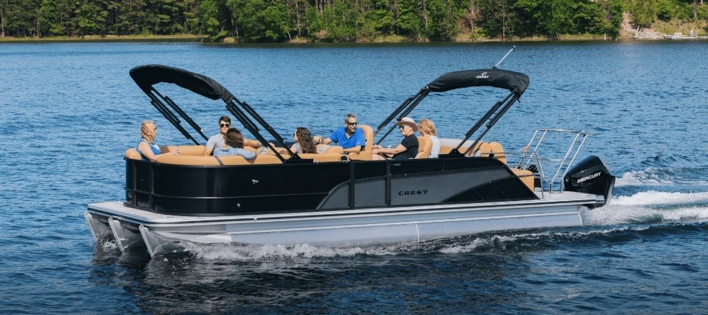 Pontoon — 2025 Bennington 24 SXSRC at Lake Wakatipu
